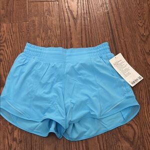 Lululemon Athletica Blue Athletic Shorts 
High rise; 4 inch